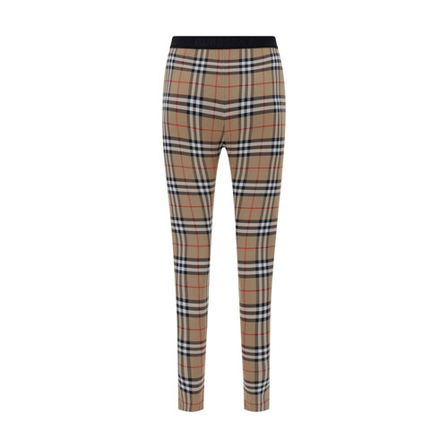 Burberry Braune Polyamid-Leggings