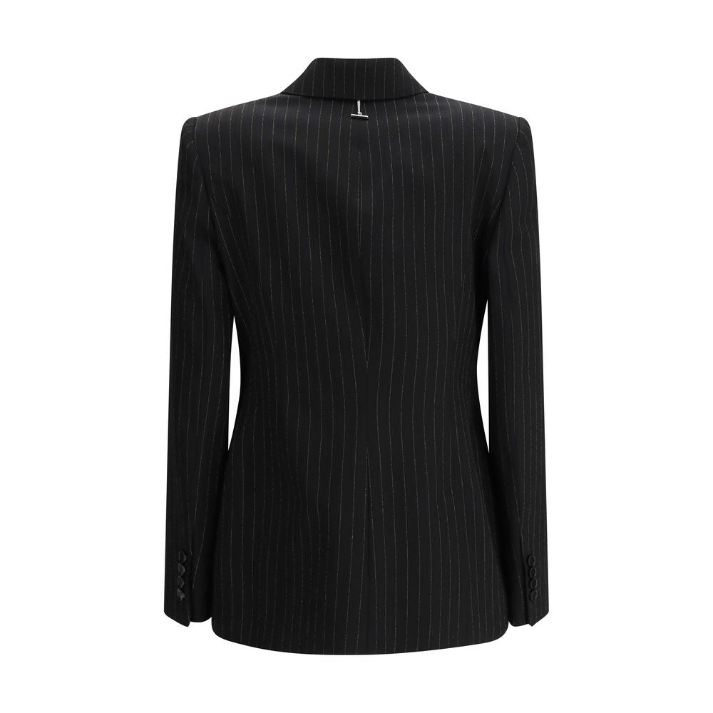 Alexander McQueen Schwarzer Wollblazer