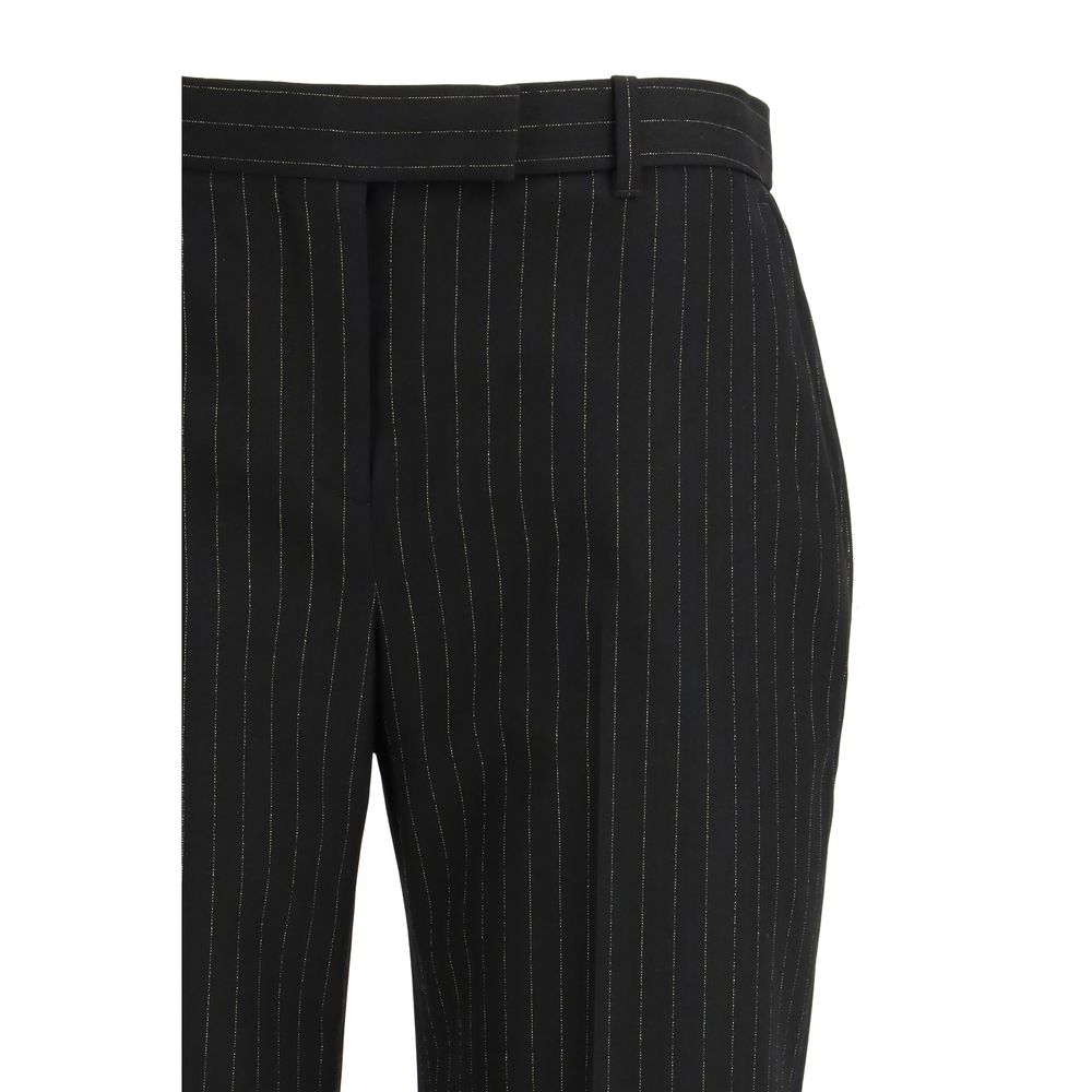 Alexander McQueen Schwarze Woll-Anzughose