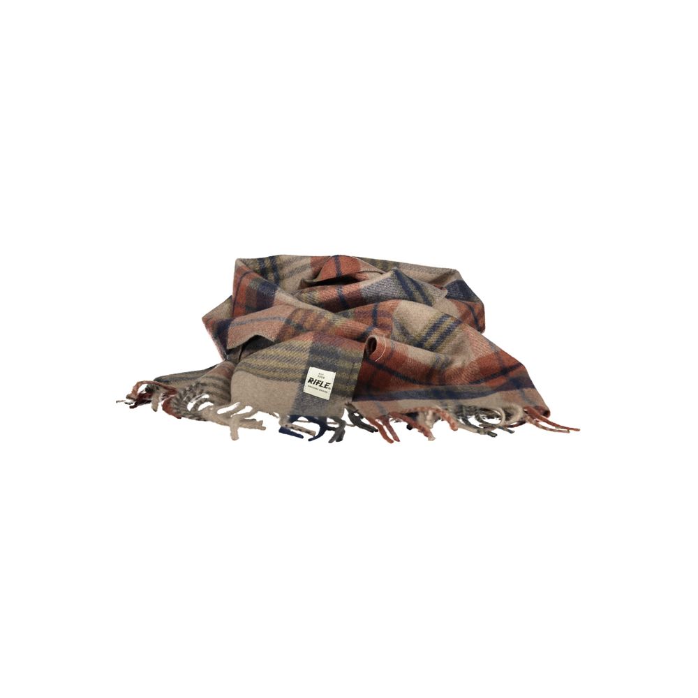 Rifle Marrone Men's Polyester Scarf