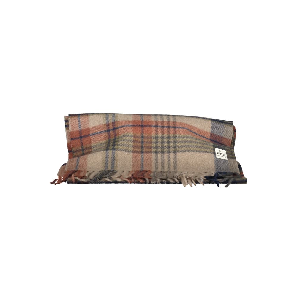 Rifle Marrone Men's Polyester Scarf