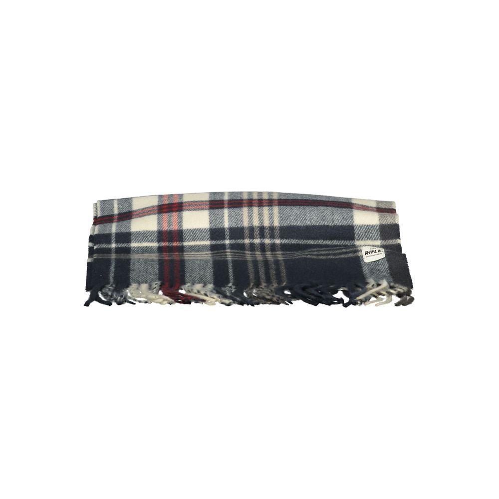 Rifle Men's Blue Polyester Scarf