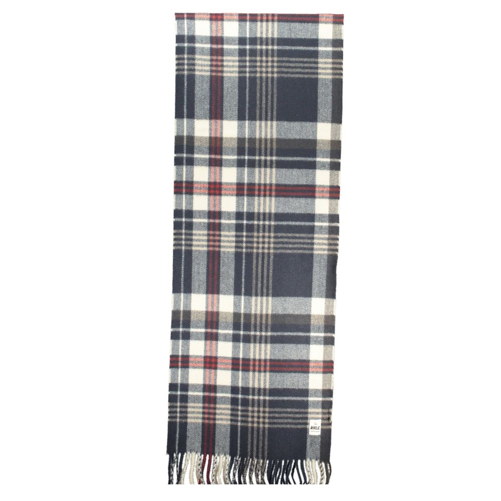Rifle Men's Blue Polyester Scarf