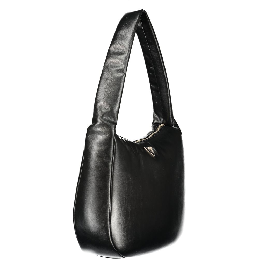 Guess Jeans Nero Poliuretano Handtasche für Damen