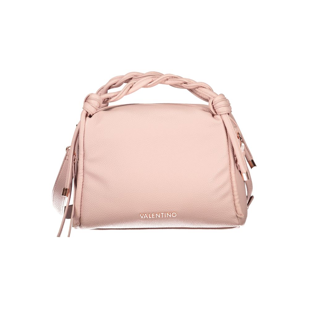 Mario Valentino Rosa Polyurethane Damen Handtasche