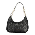 Mario Valentino Schwarze Damen-Handtasche aus Polyurethan