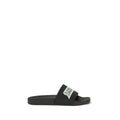 Balenciaga Schwarze Gummisandalen