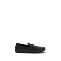 Gucci Schwarze "Bos Taurus" Kalbsleder Loafer zum Hineinschlüpfen