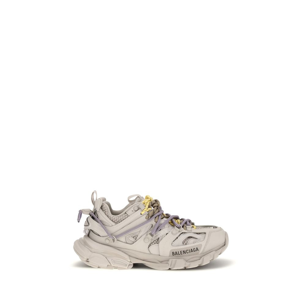 Balenciaga Gray Polyester Sneakers