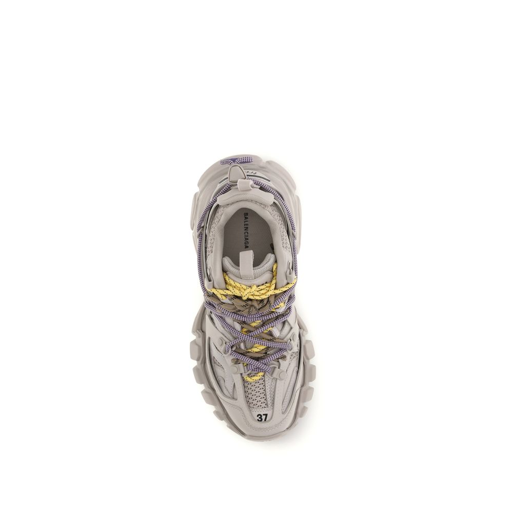 Balenciaga Gray Polyester Sneakers