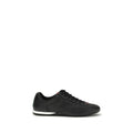 Gucci Schwarze Bos Taurus Kalbsleder Low-Top-Sneaker