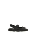 Marsell Schwarze Bos Taurus Kalbsleder-Sandalen
