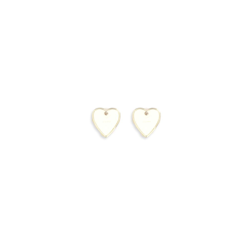 Self-Portrait Gold-Finish Brass Earrings