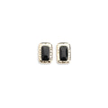 Self-Portrait Gold-Finish Brass Earrings