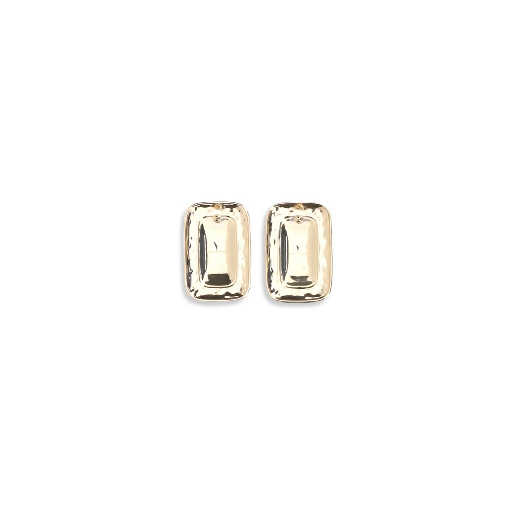 Self-Portrait Gold-Finish Brass Earrings