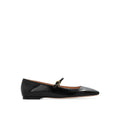 Gianvito Rossi Schwarze Ballerinas aus Kalbsleder