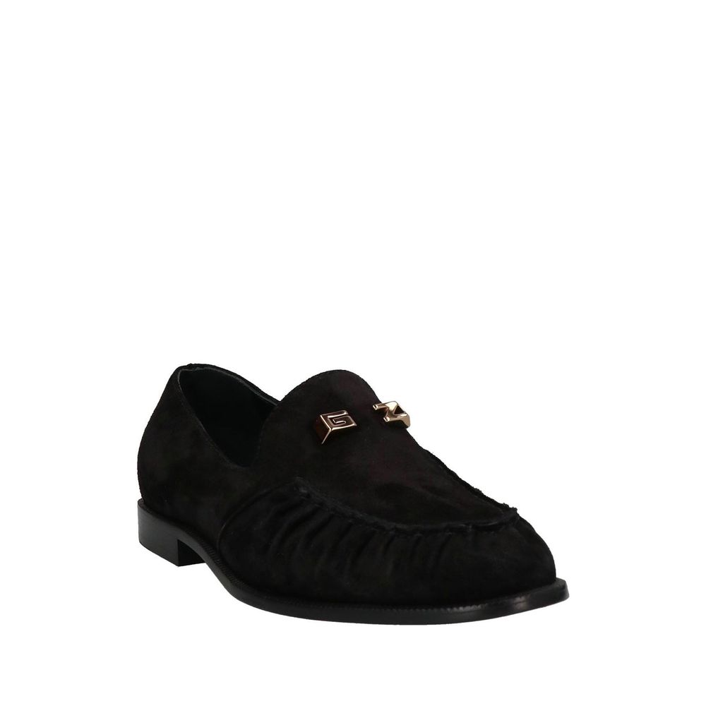 Giuseppe Zanotti Schwarze Loafer aus Kalbsleder zum Schlüpfen