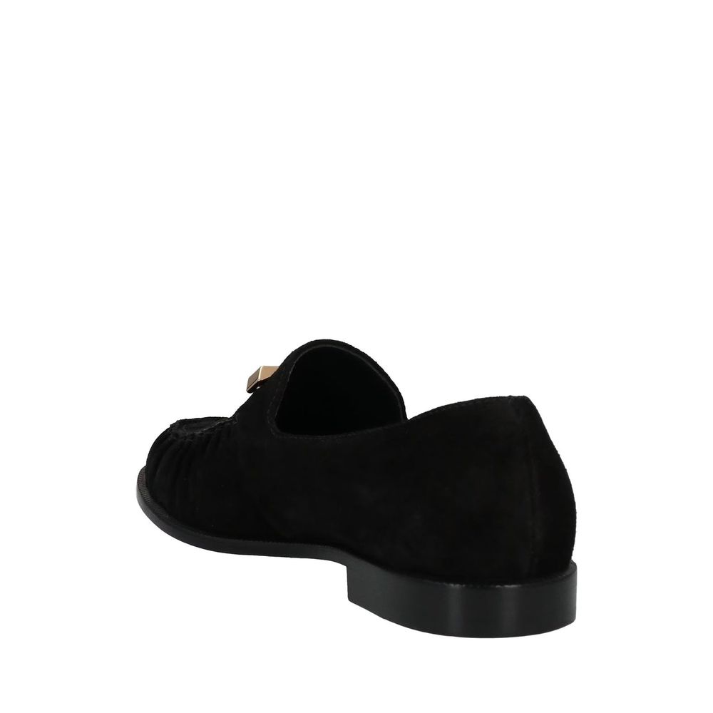 Giuseppe Zanotti Schwarze Loafer aus Kalbsleder zum Schlüpfen