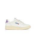Autry Weiße Leder Low-Top-Sneaker