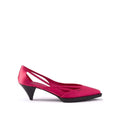 Prada Multicolor Silk Mid-Heel Pumps
