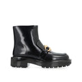 Bottega Veneta Black Calf Leather Ankle Boots