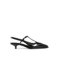 Miu Miu Schwarze Pumps aus Kalbsleder mit mittlerem Absatz