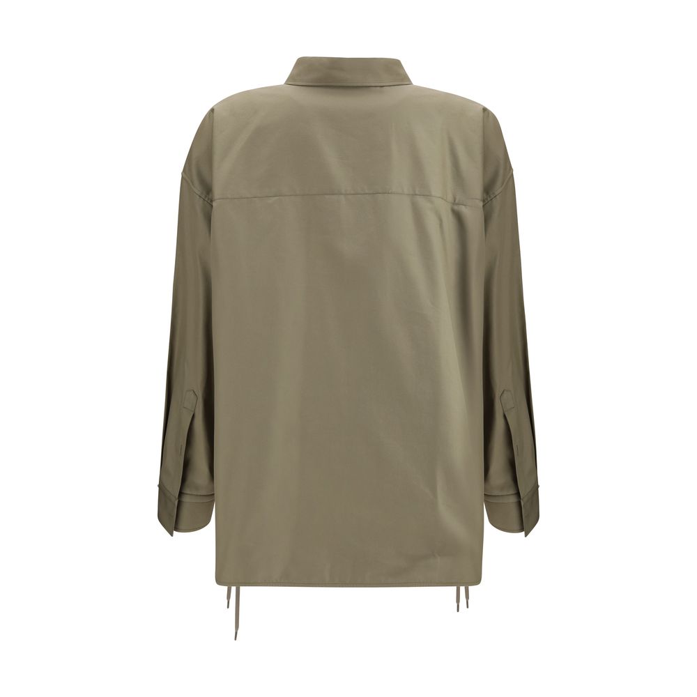 Balenciaga Beige Baumwoll-Hemdbluse