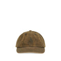 The Attico Braune Baumwollkappe (Baseball Cap)