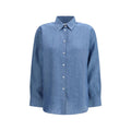 Rohe Blaues Denim-Hemd