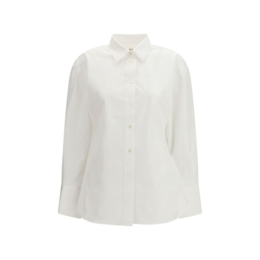 Raw White Cotton Shirt