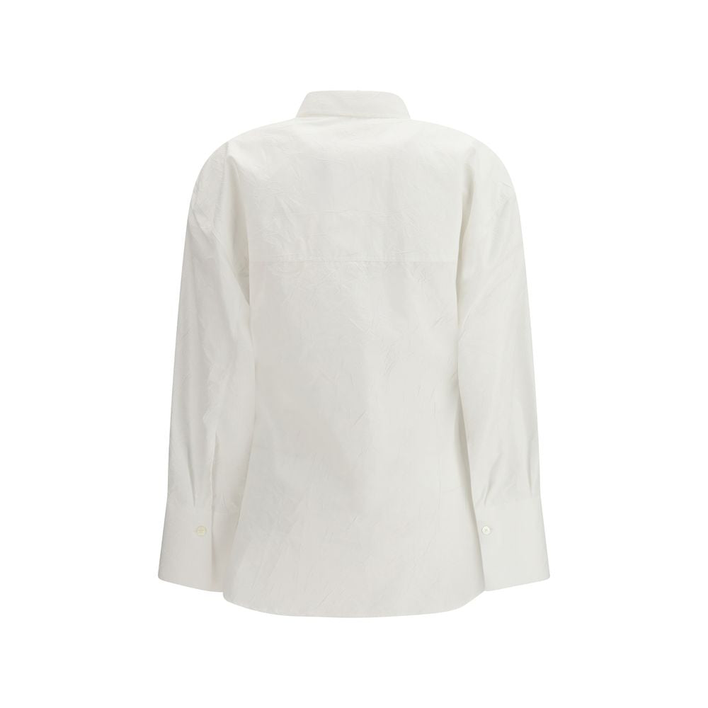 Raw White Cotton Shirt