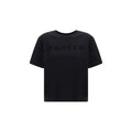 Alexander McQueen Schwarzes Baumwoll-T-Shirt