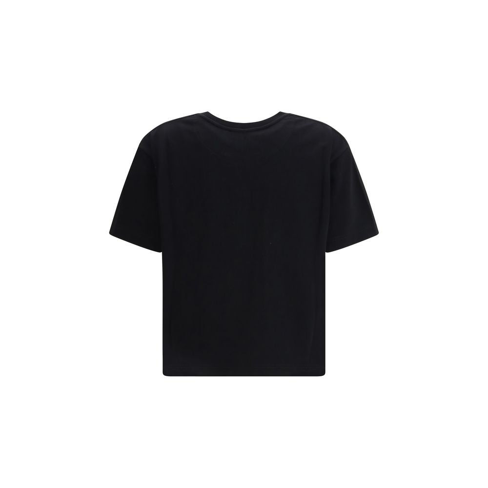 Alexander McQueen Schwarzes Baumwoll-T-Shirt