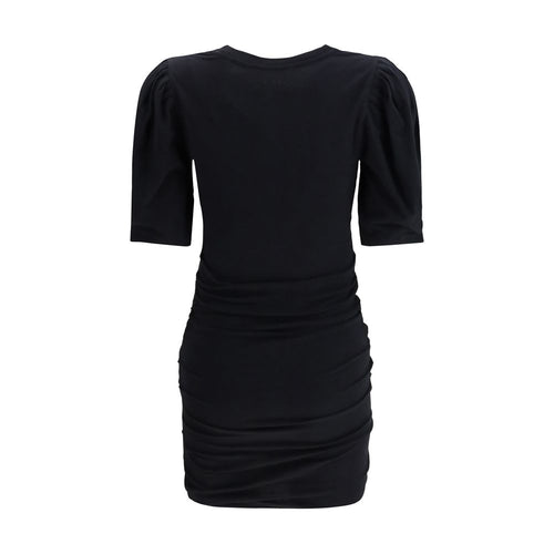 Isabel Marant Schwarzes Baumwoll-Freizeitkleid