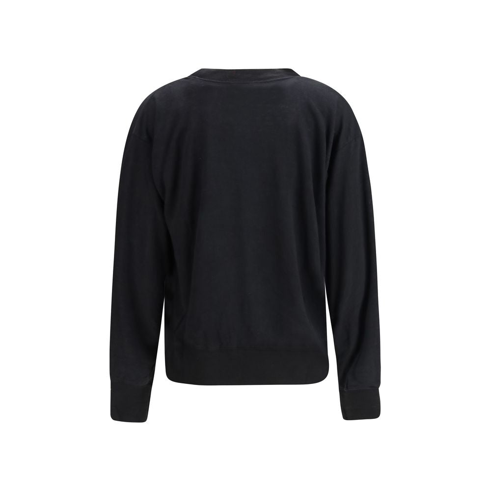 Marant Etoile Schwarzer Leinen-Sweatshirt