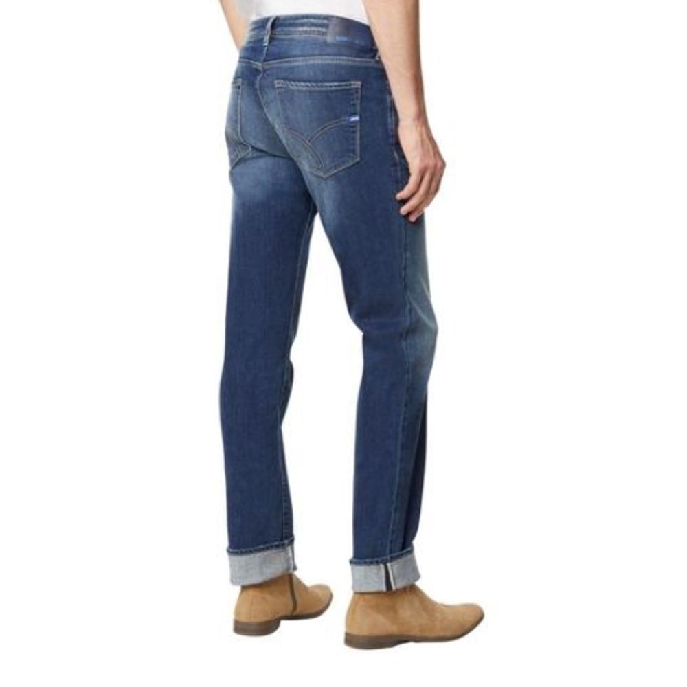 Gas Blaue Jeans aus Baumwolle im geraden Schnitt