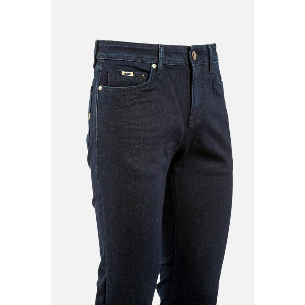 Gas Blaue Baumwoll-Jeans mit geradem Bein