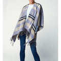 Gas Brauner Marabou-Poncho