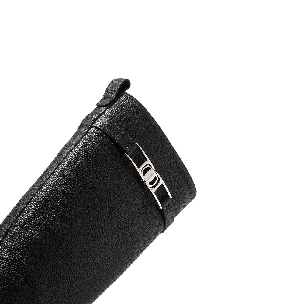 Salvatore Ferragamo Schwarzes Kalbsleder Over-the-Knee