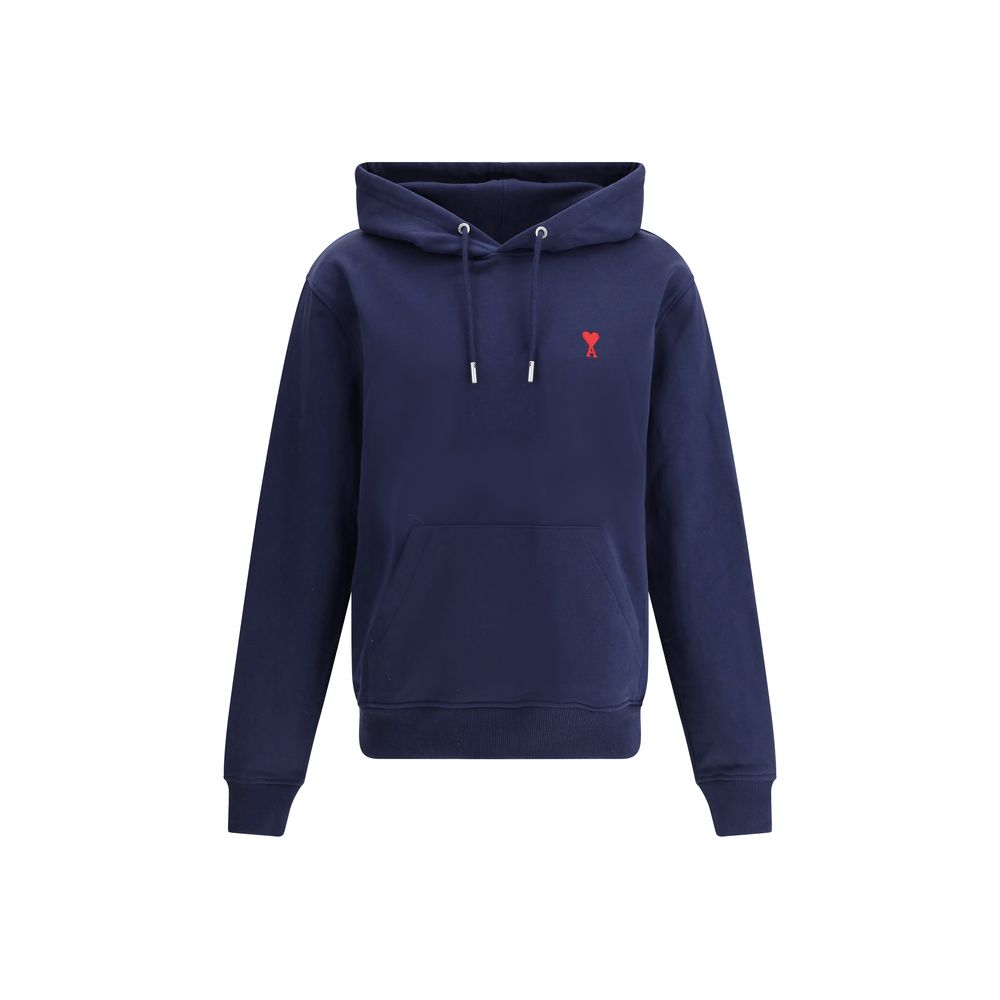 Ami Paris Blauer Baumwoll-Sweatshirt