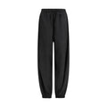 Rohe Schwarze Jogginghose aus Polyester (Trainingshose)