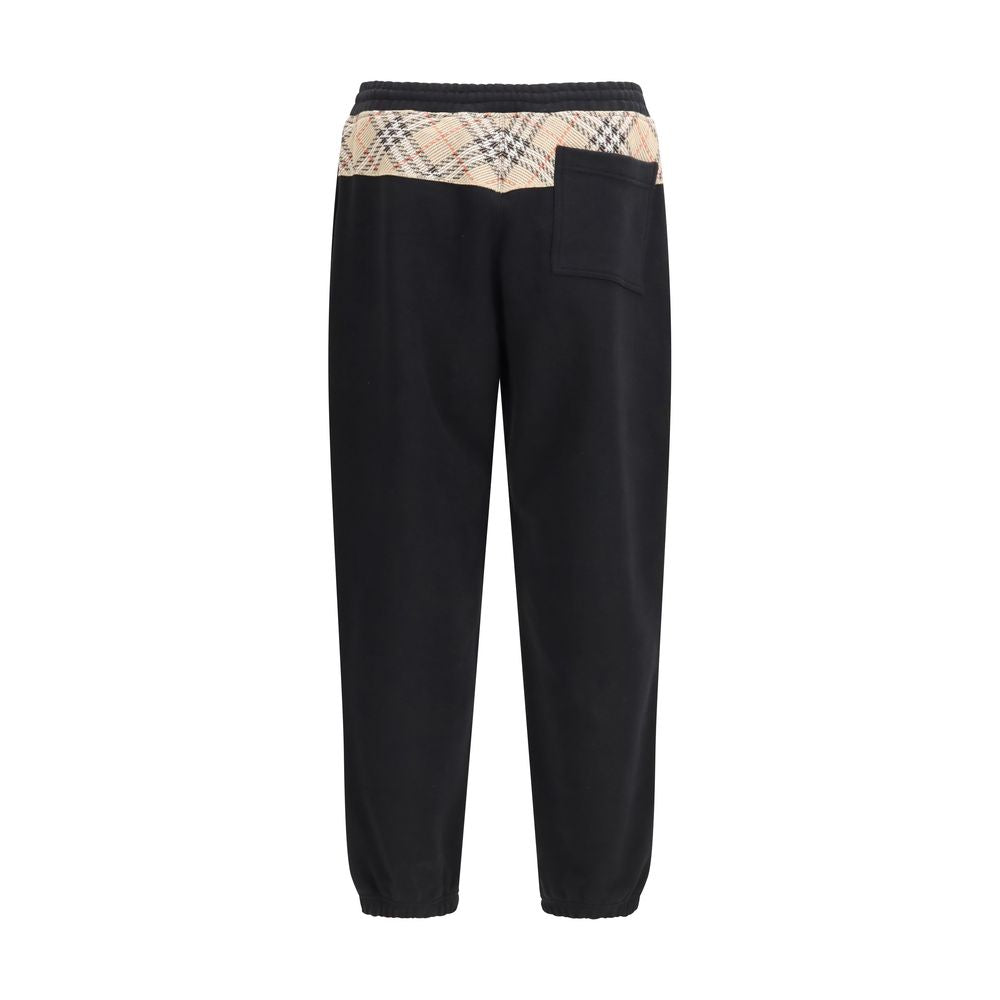 Burberry Schwarze Baumwoll-Jogginghose (Trainingshose)