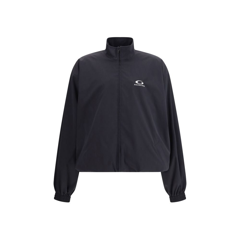 Balenciaga Schwarze Shell-Jacke aus Polyester