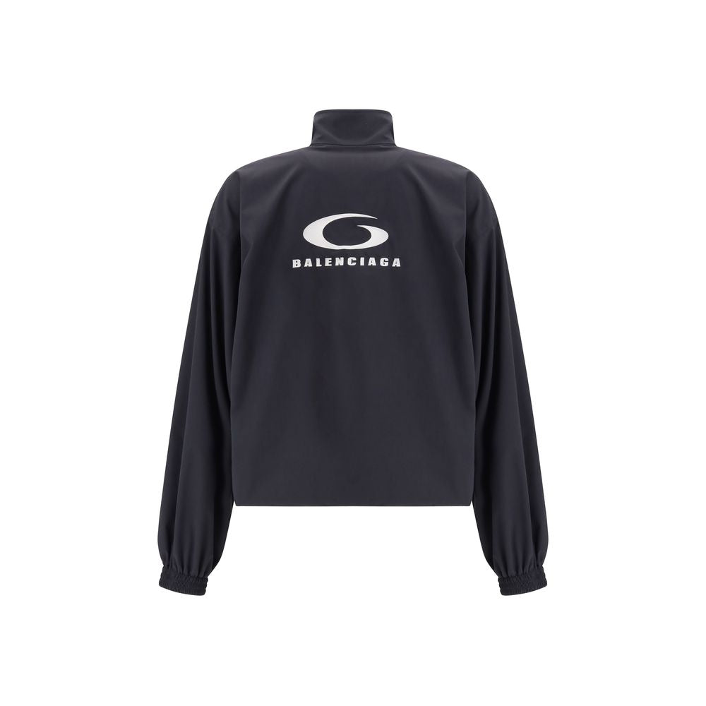 Balenciaga Schwarze Shell-Jacke aus Polyester