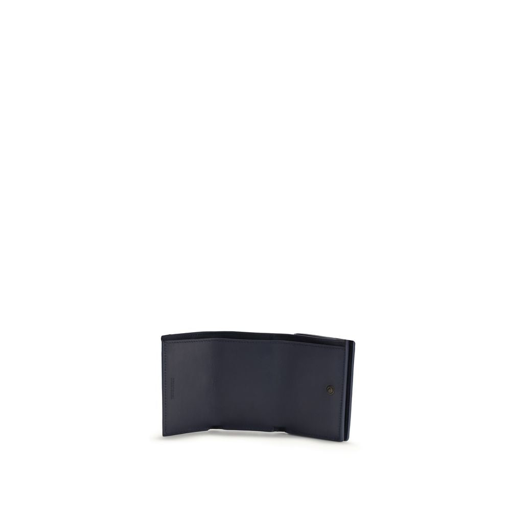 Balenciaga Blue Lamb Ovis Aries Wallet