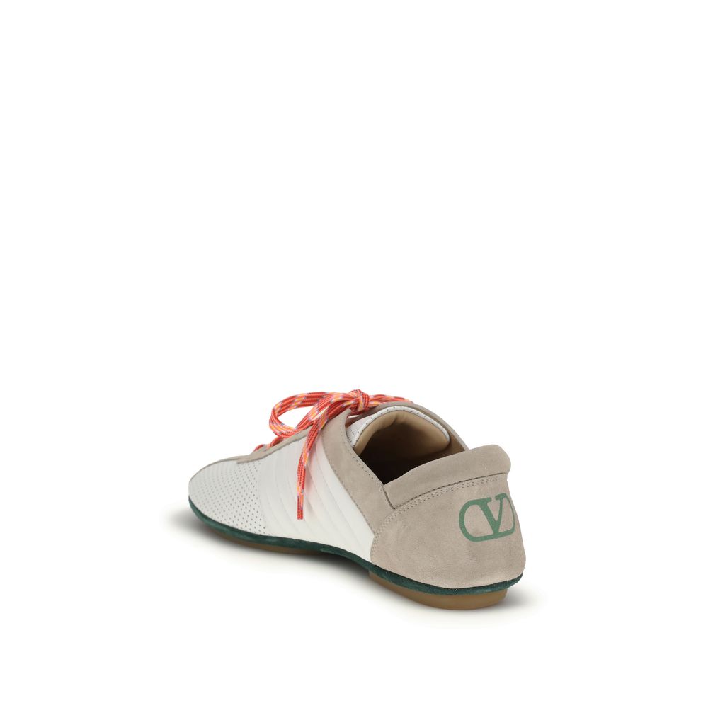 Valentino Garavani Multicolor Lambskin Sneakers Ovis Aries Aries