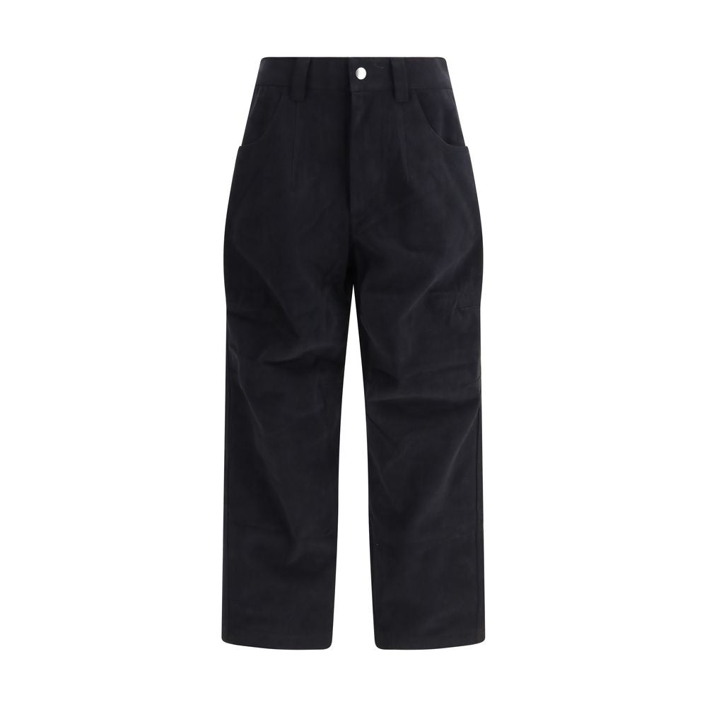Marant Etoile Schwarze Baumwoll-Freizeithose