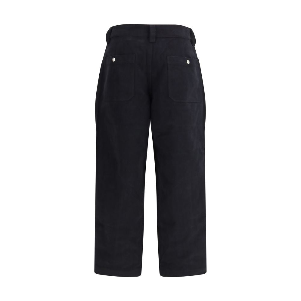 Marant Etoile Schwarze Baumwoll-Freizeithose
