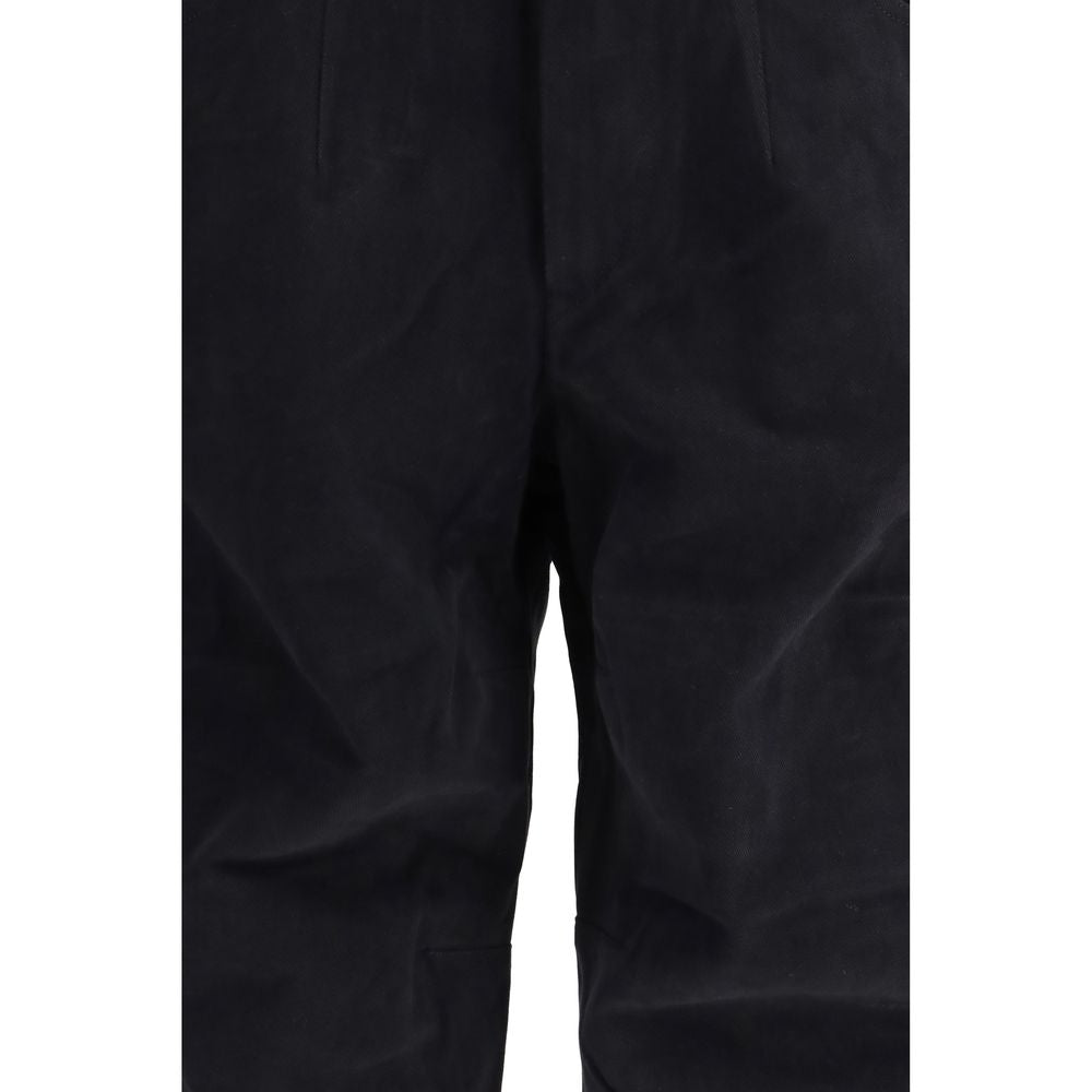 Marant Etoile Schwarze Baumwoll-Freizeithose