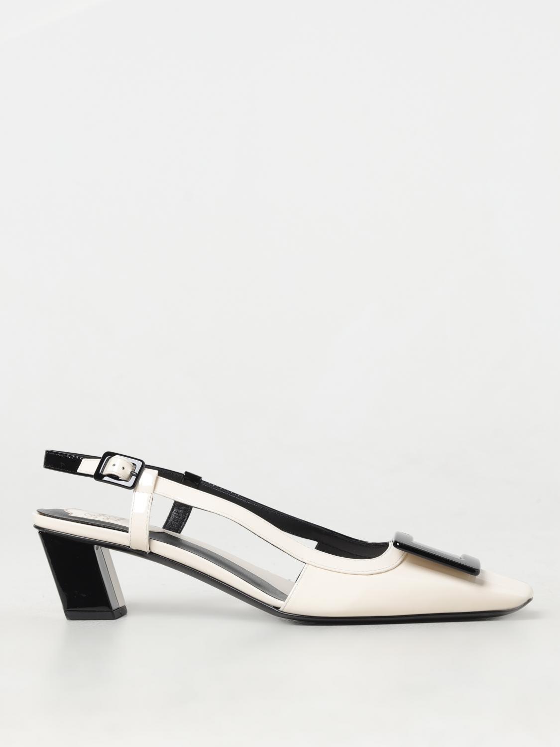 Roger Vivier Black High Heel Leather Pumps